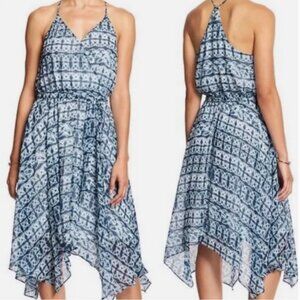 Banana Republic Blue Halter Dress